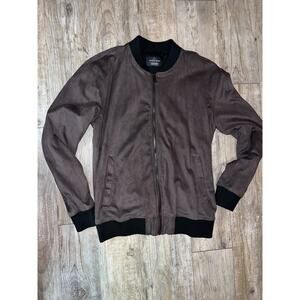 Zara Men's Grey and Black Jacket